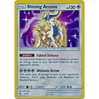 Shining Arceus - 57/73 - Holo Rare